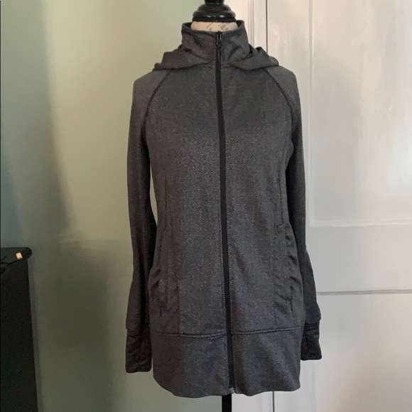 𝅺MONDETTA Long Jacquard Hooded Knit Jacket - Picture 2 of 15